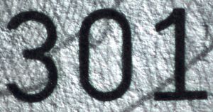 LUX-HO-03002 - 
<Bagside> - Nummerering