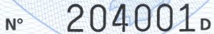 LUX-HO-05002 - 
<Verso> - Numerazione