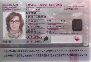 LVA-AS-02002 - 
<Integrovan&aacute; karta s osobn&iacute;mi &uacute;daji - předn&iacute; strana (totožnost)> - F&oacute;lie