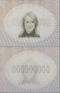 MDA-FO-04002 - 
<Recto - identit&agrave;> - OVD - element ottikament varjabbli