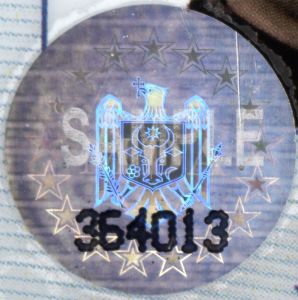 MDA-HO-07001 - 
<Recto &ndash; identit&agrave;> - OVD - elemento otticamente variabile