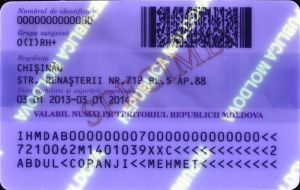 MDA-HO-07001 - 
<Verso> - Elemento UV