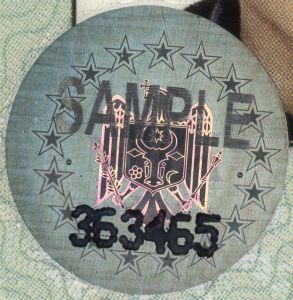 MDA-HP-02001 - 
<Recto - identit&agrave;> - OVD - element ottikament varjabbli