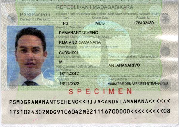 MDG-AS-01001 - 
<Paġna tal-bijodata>
                