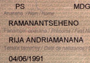 MDG-AS-01001 - 
<Paġna tal-bijodata> - Data personali