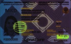 MKD-HO-01003 - 
<Recto - identit&agrave;> - Element UV