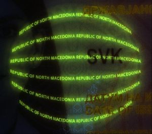 MKD-HO-01003 - 
<Recto &ndash; identit&agrave;> - Elemento UV