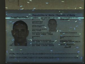 MLT-AO-04001 - 
<Pagina dei dati anagrafici> - Elemento UV