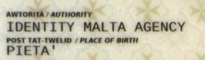 MLT-BO-04001 - 
<Verso> - Data personali