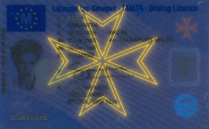 MLT-FO-06001 - 
<Předn&iacute; strana - totožnost> - Jištěn&iacute; v UV světle