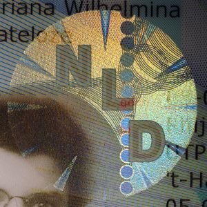 NLD-HO-02001 - 
<Předn&iacute; strana - totožnost> - OVD - opticky proměnliv&yacute; prvek