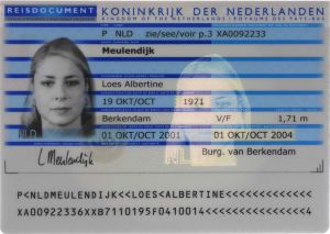 NLD-JO-02001 - 
<Kard tal-bijodata integrata - recto (identit&agrave;)> - Immaġni tal-wiċċ