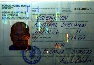 NOR-AP-06003 - 
<Integrovan&aacute; karta s osobn&iacute;mi &uacute;daji - předn&iacute; strana (totožnost)> - OVD - opticky proměnliv&yacute; prvek