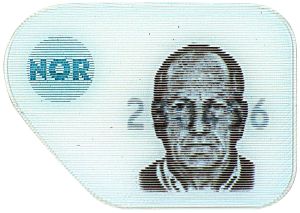 NOR-BO-02002 - 
<Hrbtna stran> - OVD - optično spremenljiv element