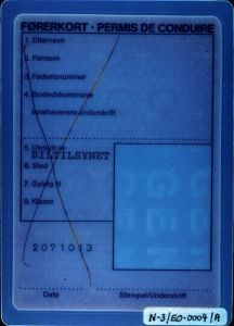 NOR-FO-02001 - 
<Předn&iacute; strana - totožnost> - Jištěn&iacute; v UV světle