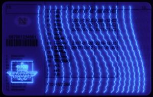 NOR-FO-05002 - 
<Zadn&iacute; strana > - Jištěn&iacute; v UV světle
