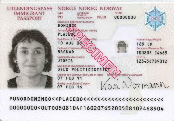 NOR-JO-01004 - 
<Tessera integrata con dati anagrafici - recto (identit&agrave;)>
                