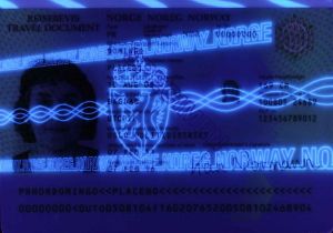 NOR-JO-04001 - 
<Kard tal-bijodata integrata - recto (identit&agrave;)> - Element UV