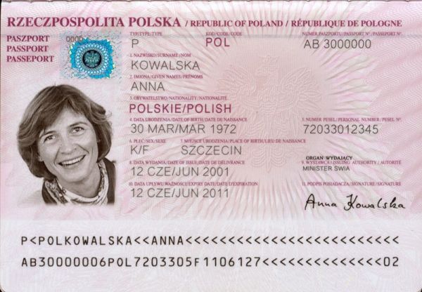 POL-AO-03001 - 
<Integrovan&aacute; karta s osobn&iacute;mi &uacute;daji - předn&iacute; strana (totožnost)>
                