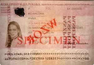 POL-AO-03002 - 
<Integrierte Personaldaten-Karte &ndash; Vorderseite (Identit&auml;t)> - Wasserzeichen