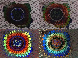 POL-AO-03002 - 
<Tessera integrata con dati anagrafici - recto (identit&agrave;)> - OVD - elemento otticamente variabile