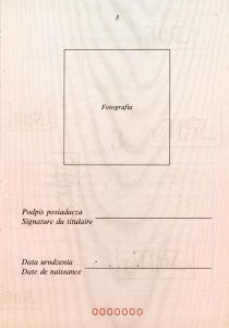 POL-AS-01001 - 
<Paġna tal-bijodata>
                