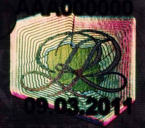 POL-BO-02001 - 
<Forside - identitet> - OVD - optisk variabelt m&aelig;rke