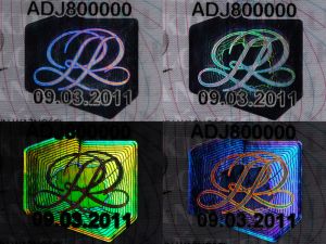 POL-BO-02002 - 
<Vorderseite - Identit&auml;t> - OVD - optisch variables Element
