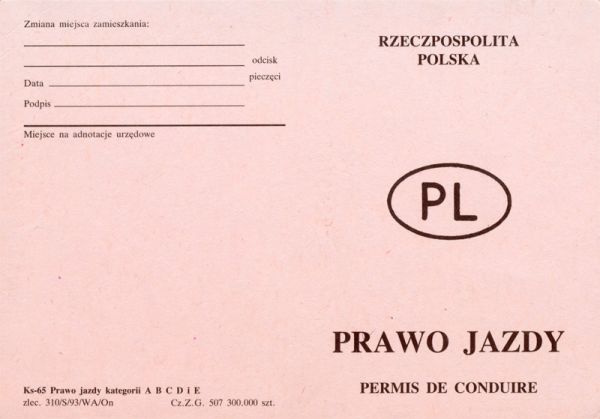 POL-FO-01001 - 
<Verso>
                