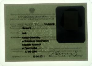 POL-HD-02001 - 
<Recto - identit&agrave;> - Marka tal-ilma