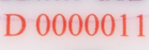 POL-HD-03003 - 
<Recto - identity> - Numbering