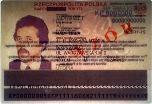 POL-HO-01003 - 
<Předn&iacute; strana - totožnost> - Vodoznak