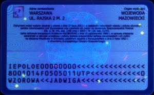 POL-HO-05002 - 
<Verso> - Element UV