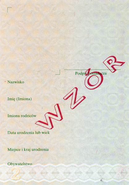 POL-HP-03001 - 
<Awers- dane personalne>
                