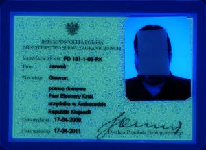 POL-HS-01001 - 
<Recto &ndash; identit&agrave;> - Elemento UV