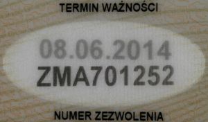 POL-J-01002 - 
<Zadn&iacute; strana > - OVD - opticky proměnliv&yacute; prvek