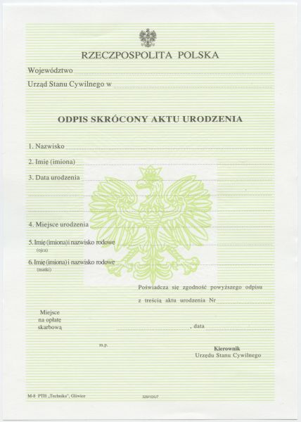 POL-PB-02001 - 
<Vorderseite - Identit&auml;t>
                