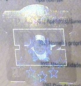 PRT-AD-01003 - 
<Integrated biodata card - recto (identity)> - OVD (optically variable device)