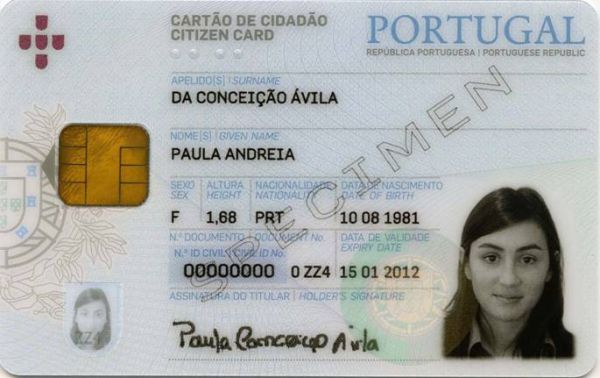 PRT-BO-03001 - 
<Recto &ndash; identit&agrave;>
                