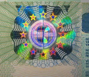 PRT-CO-01001 - 
<Recto - identit&agrave;> - OVD - element ottikament varjabbli