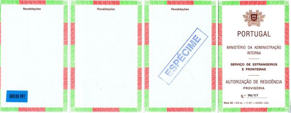 PRT-HP-01001 - 
<Předn&iacute; strana - totožnost>
                