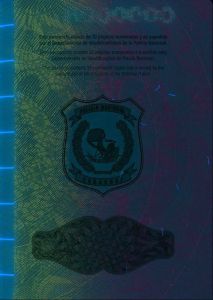 PRY-AO-03001 - 
<Desky - zadn&iacute; předs&aacute;dka> - Jištěn&iacute; v UV světle