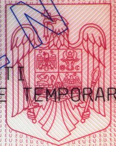 ROU-HO-03004 - 
<Předn&iacute; strana - totožnost> - Technika tisku
