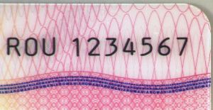 ROU-HO-03006 - 
<Recto &ndash; identit&agrave;> - Numerazione