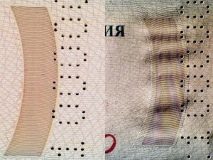 RUS-AS-03001 - 
<Vnitřn&iacute; strana (strany)> - OVD - opticky proměnliv&yacute; prvek