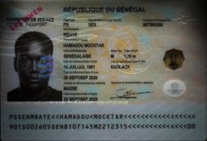 SEN-AS-05001 - 
<Kard tal-bijodata integrata - recto (identit&agrave;)> - OVD - element ottikament varjabbli