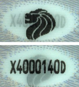 SGP-AP-03001 - 
<Kard tal-bijodata integrata - recto (identit&agrave;)> - OVD - element ottikament varjabbli