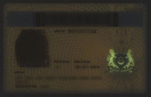 SGP-BO-01001 - 
<Verso> - Element UV