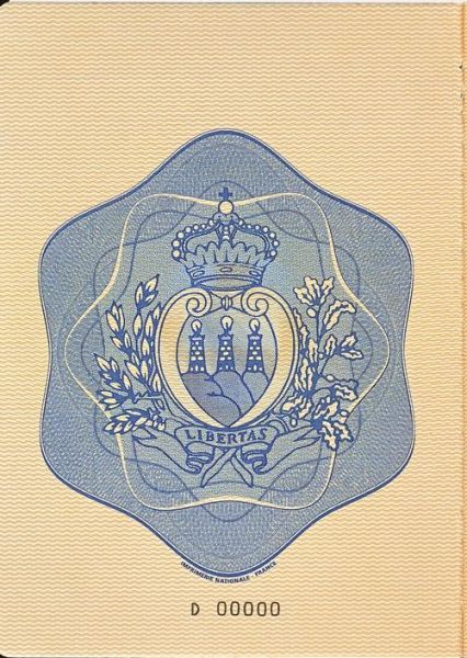SMR-AD-01001 - 
<Copertina frontale, lato interno>
                