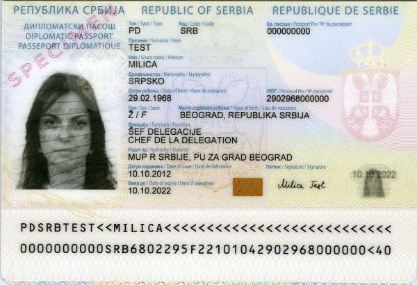 SRB-AD-01001 - 
<Tessera integrata con dati anagrafici - recto (identit&agrave;)>
                